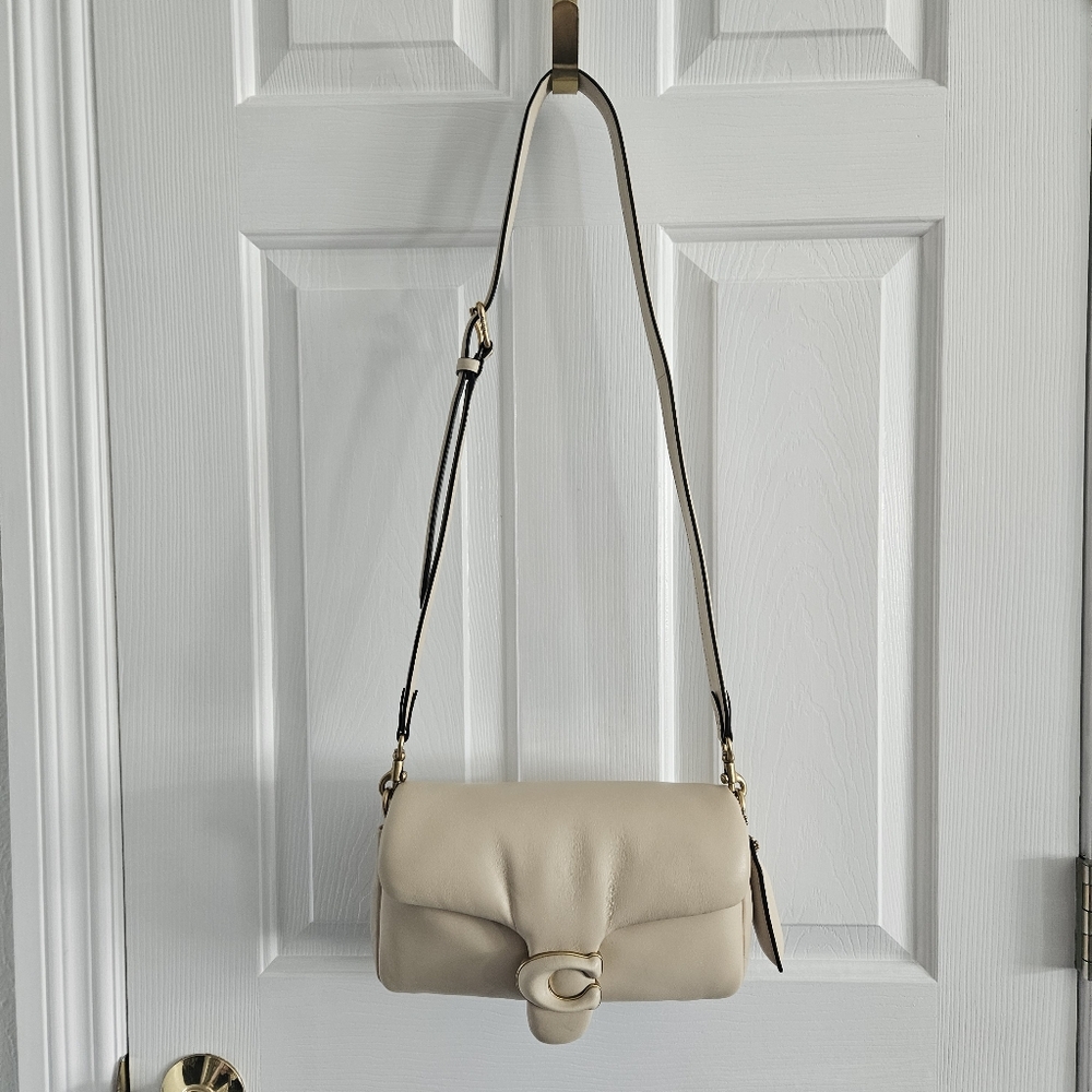 NWOT Coach Pillow Tabby 26- Ivory